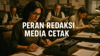 Peran Redaksi Media Cetak