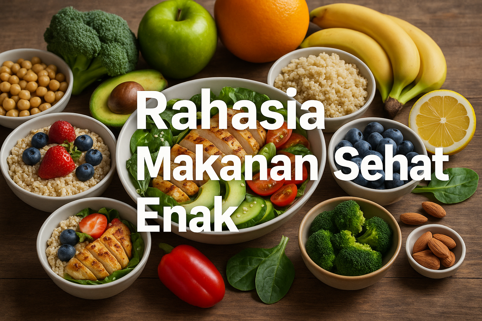 Rahasia Makanan Sehat Enak