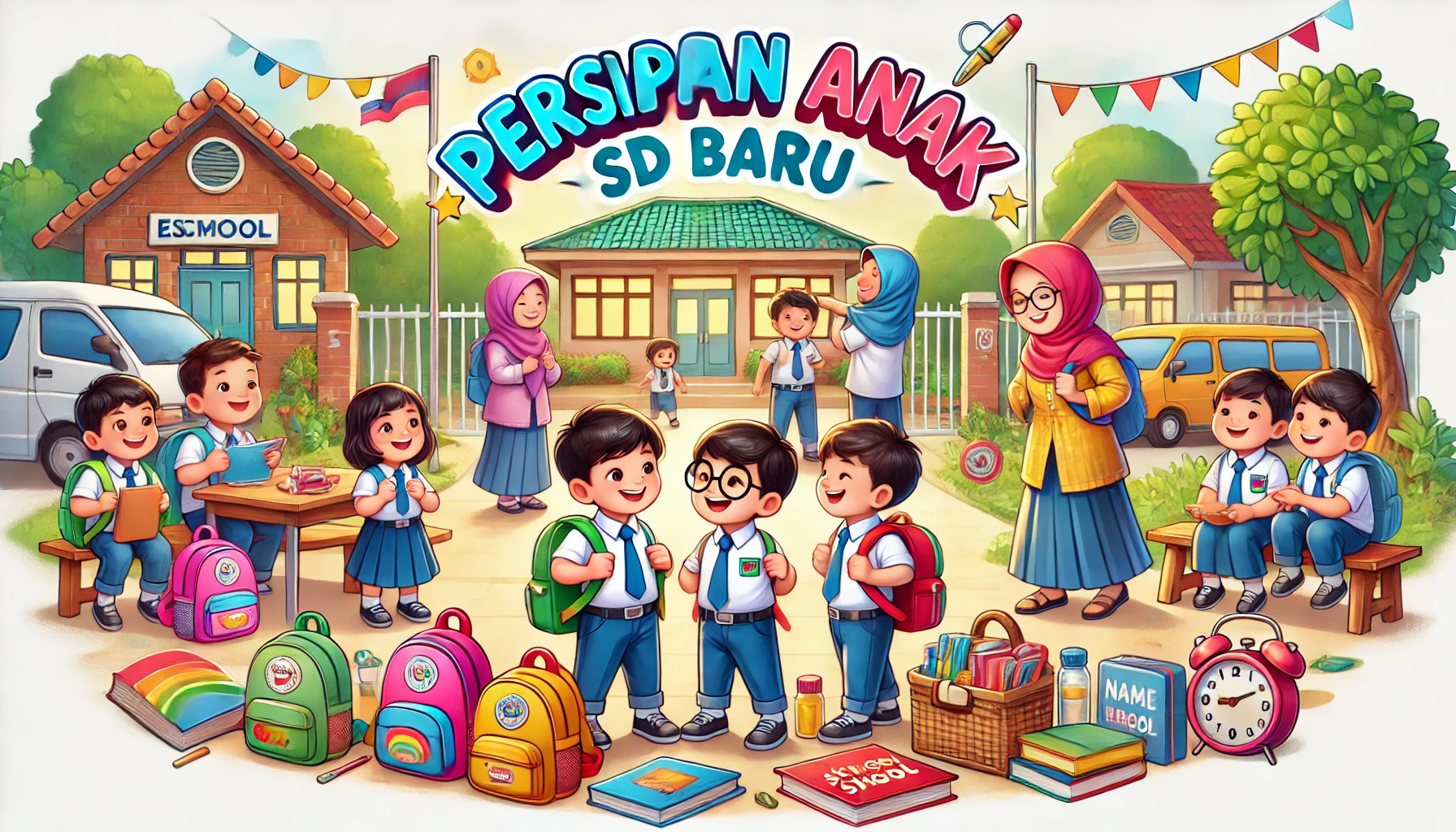 Persiapan Anak SD Baru