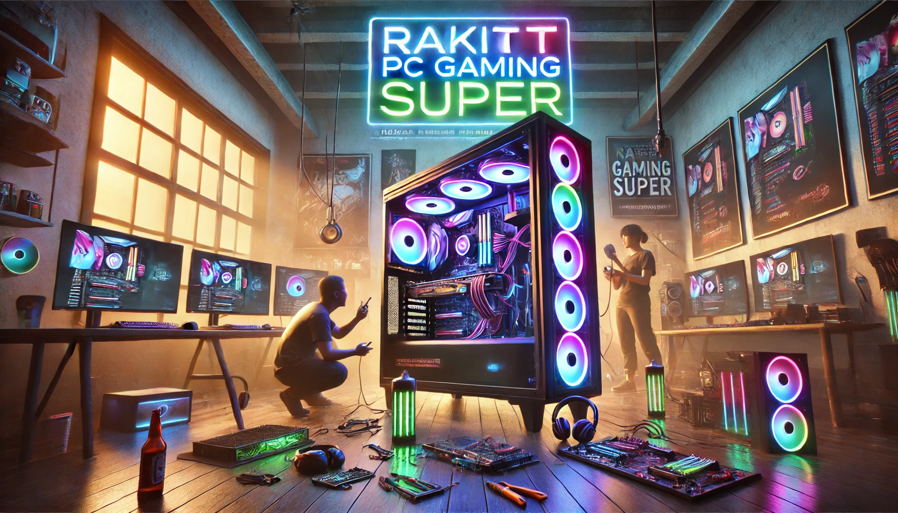 Rakit PC Gaming Super