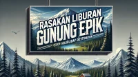Rasakan Liburan Gunung Epik