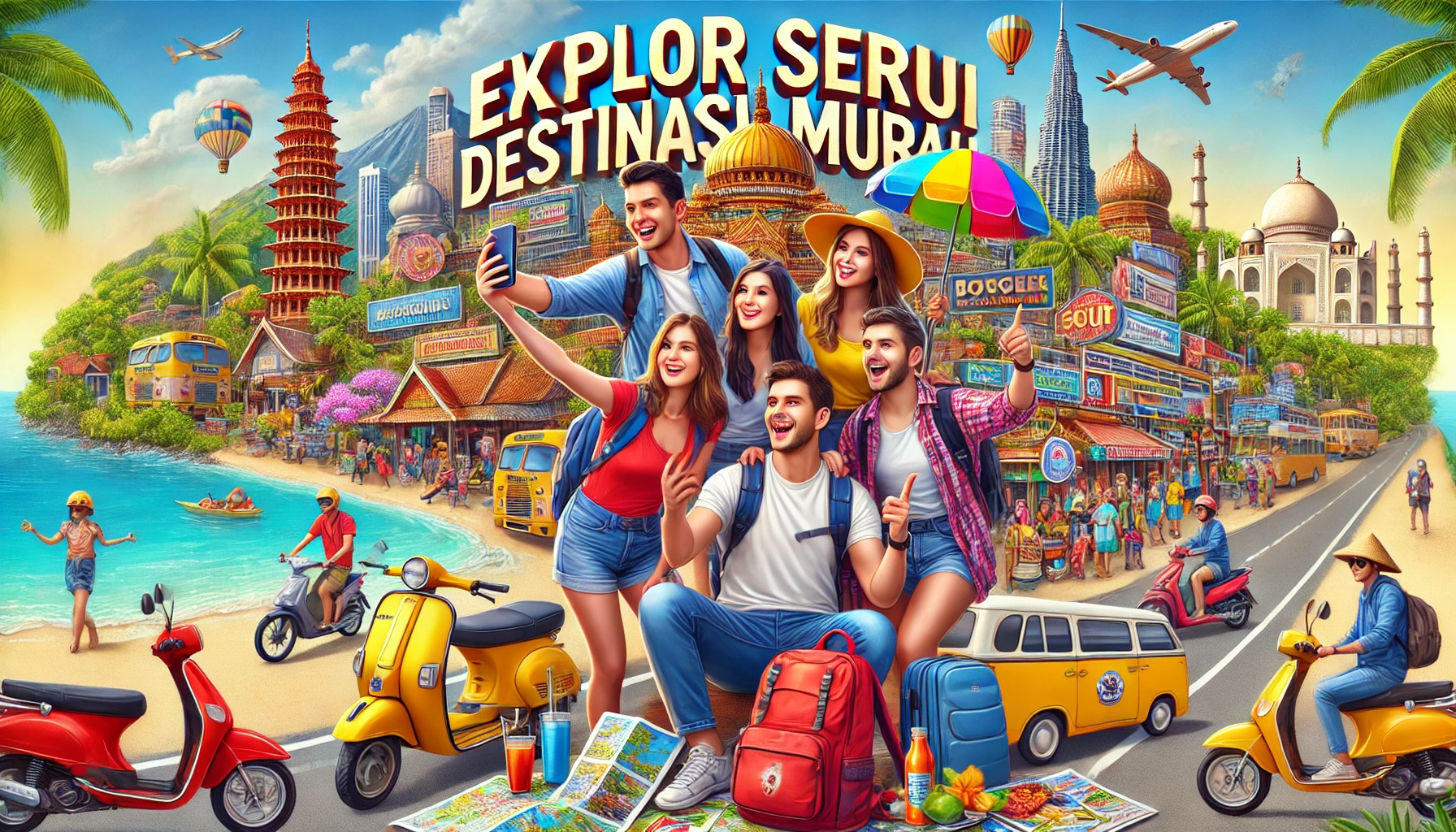 Eksplor Seru Destinasi Murah