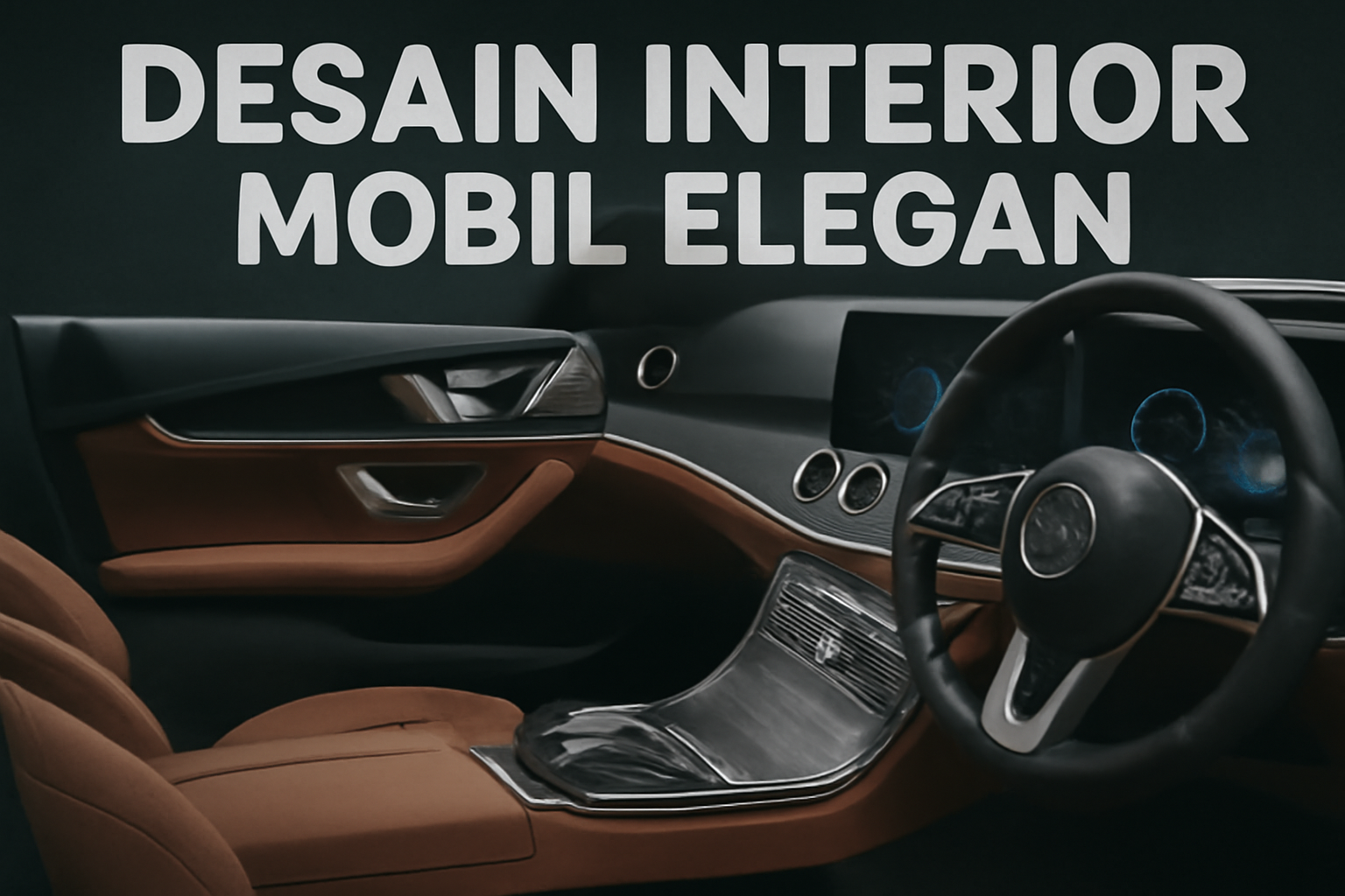 Desain Interior Mobil Elegan
