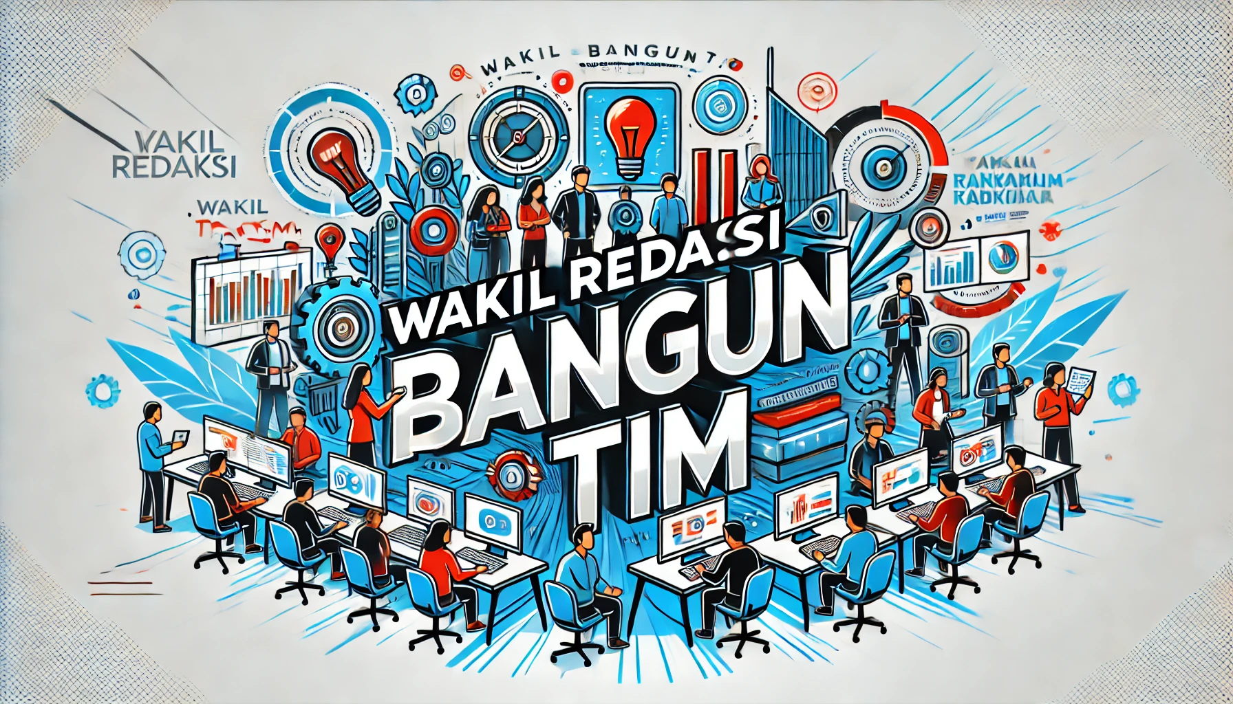Wakil Redaksi Bangun Tim