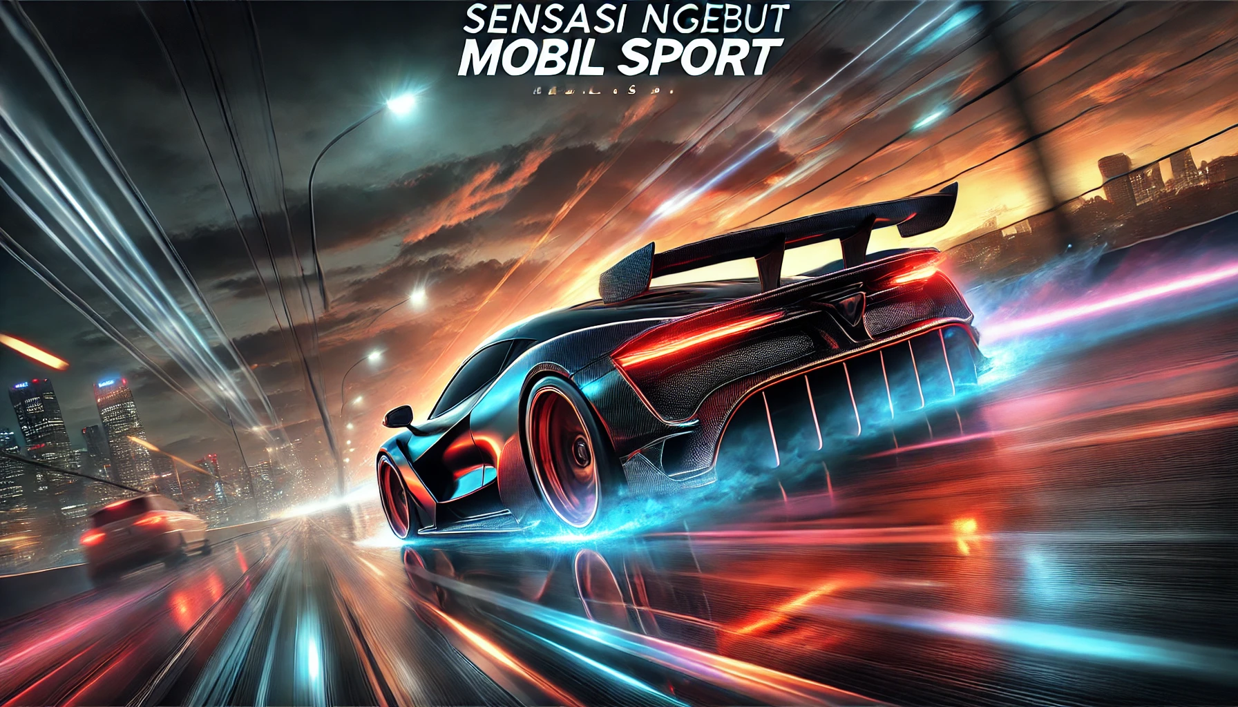 Sensasi Ngebut Mobil Sport