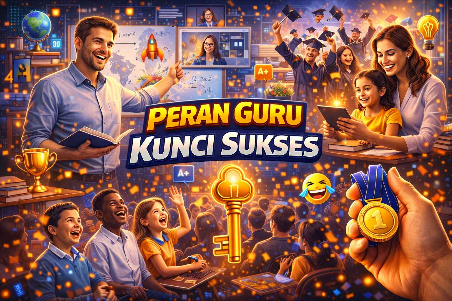 Peran Guru Kunci Sukses