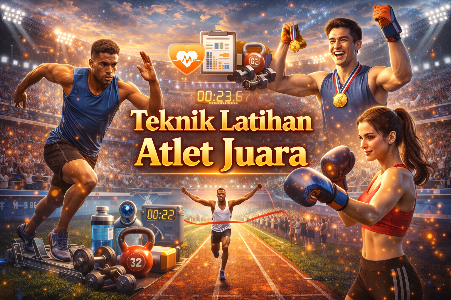 Teknik Latihan Atlet Juara