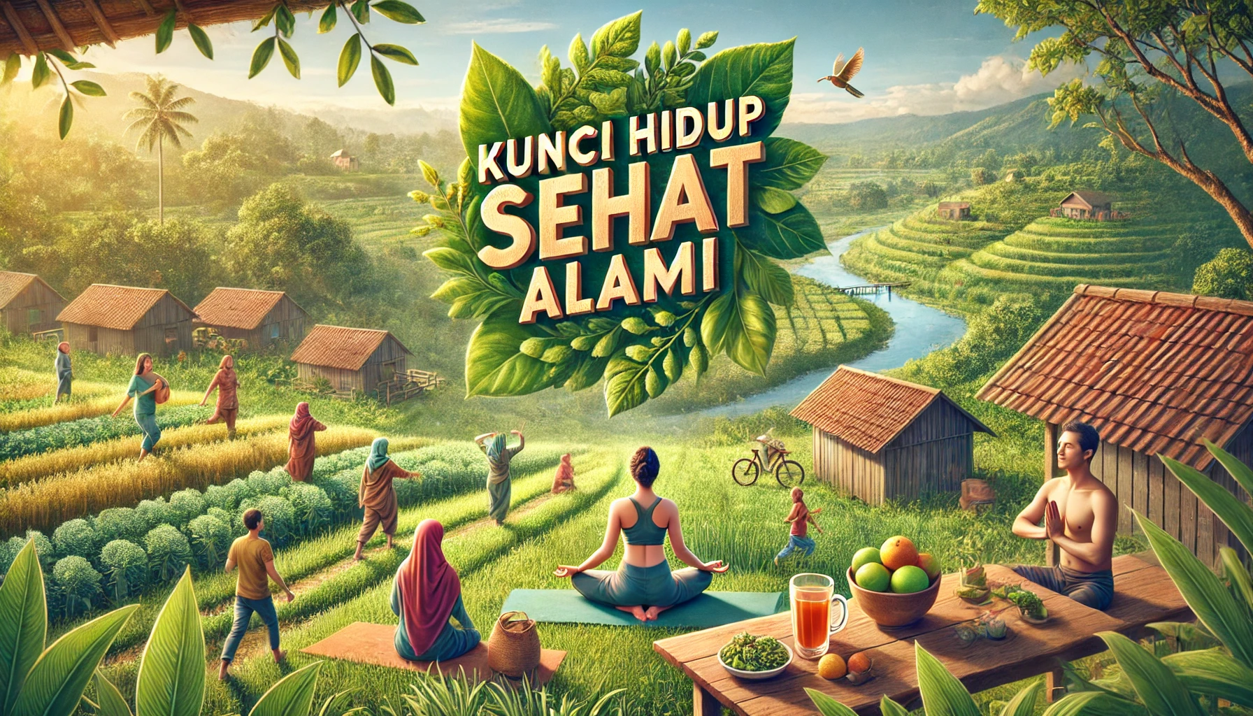 Kunci Hidup Sehat Alami